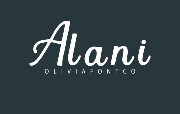 Alani Font: A Handwritten Typeface for Romantic, Eye-Catching Campaigns