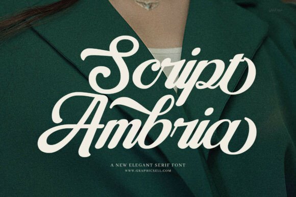 Ambriana Script Font: Elevating Brand Identity with Elegance