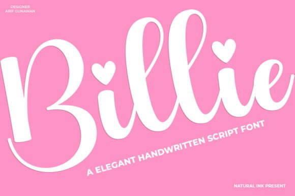 Billie Script Font: A Web Designer’s Review of Contemporary Elegance