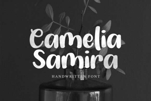 Camelia Samira: A Warm, Handwritten Font That Elevates Campaign Visuals