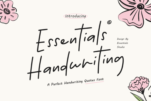 Essentials Handwriting: A Designer’s Choice for Modern Web Typography