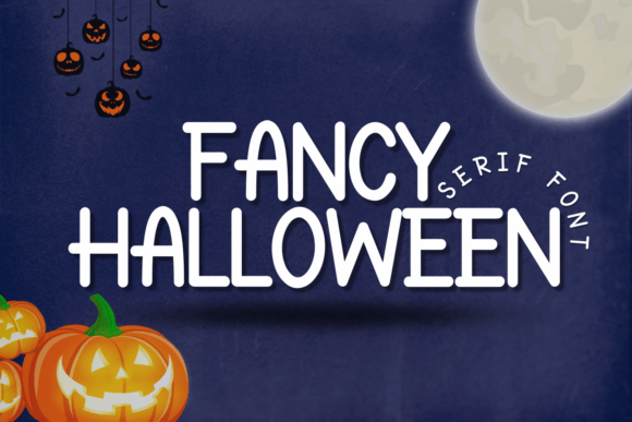 Fancy Halloween Font: Handwritten Charm for Seasonal Crafts & Shop Designs