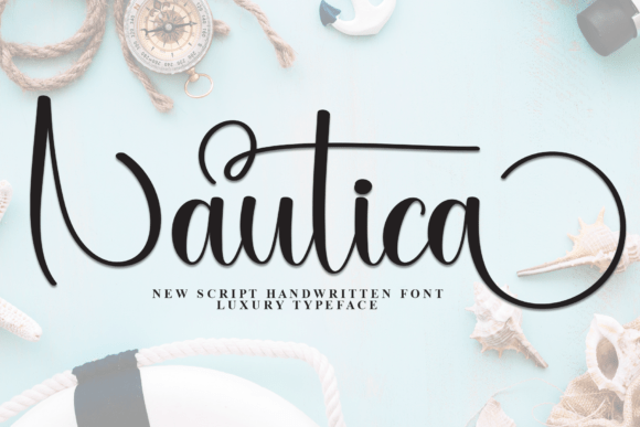 Nautica Font: A Coastal Script for Web Designers