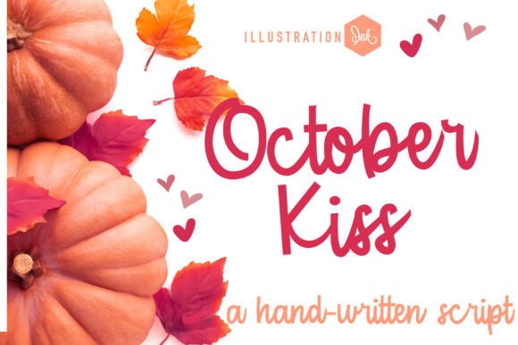 October Kiss: A Hand-Crafted Font That Brings Charm to Every Maker’s Creation