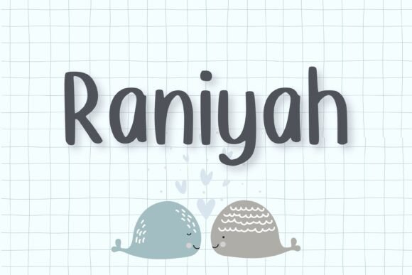Raniyah: A Handmade Maker’s Favorite Script Font for Labels, Invitations & More