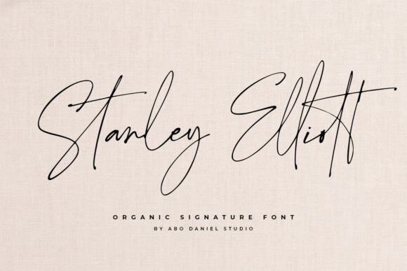 Stanley Elliott: A Handwritten Font That Elevates Small Business Branding