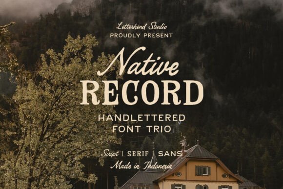 The Native Record: A Versatile Typeface for Authentic Digital Branding