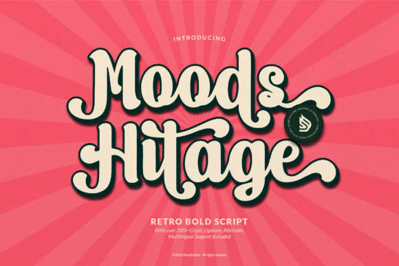 Why Moods Hitage Is the Perfect Script Font for Editorial Design